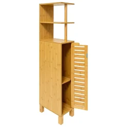 Meuble de WC en bambou SICELA - H. 120 cm