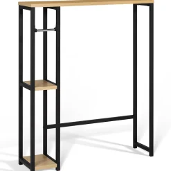 Meuble dessus WC avec placard DETROIT design industriel