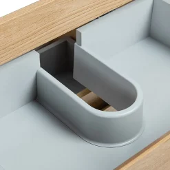 Meuble double Prémonté sous vasque Bois 120Cm SAYA - bain-bain