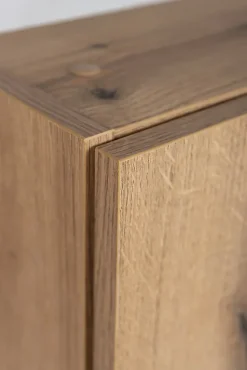 Meuble haut de salle de bain à suspendre NOVA OAK 30 x 57 cm