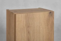 Meuble haut de salle de bain à suspendre NOVA OAK 30 x 57 cm