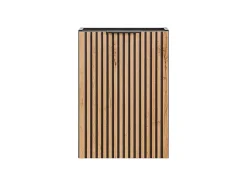 Meuble lave main à suspendre XILO NOIR CHÊNE 40 cm