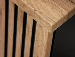 Meuble lave main à suspendre XILO NOIR CHÊNE 40 cm