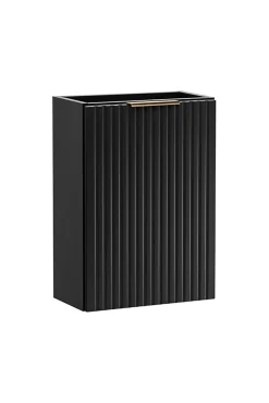 Meuble lave main à suspendre ADEL NOIR 40 cm