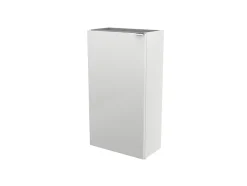 Meuble lave mains à poser blanc brillant l.44 x H.79 x P.23 cm, GoodHome Imandra