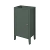 Meuble lave mains à poser vert mat l.44 x H.80,6 x P.30 cm, GoodHome Perma