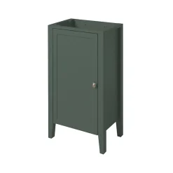 Meuble lave mains à poser vert mat l.44 x H.80,6 x P.30 cm, GoodHome Perma