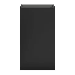 Meuble lave mains à poser noir mat l.44 x H.79 x P.23 cm, GoodHome Imandra