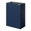Meuble lave mains suspendu bleu nuit mat l.44 x H.55 x P.23 cm, GoodHome Imandra
