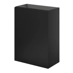 Meuble lave mains suspendu noir mat l.44 x H.55 x P.23 cm, GoodHome Imandra