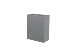 Meuble lave mains suspendu gris l.44 x H.55 x P.23 cm Imandra, GoodHome Imandra