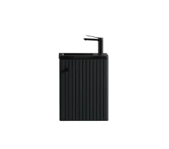 Meuble lave-main Aquanero noir 40 cm