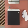 Meuble lave-mains AVA Noir carbone