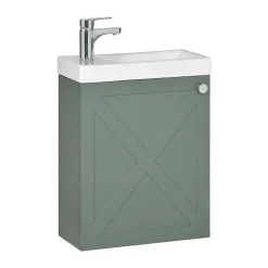 Meuble lave-mains AVA Vert de gris