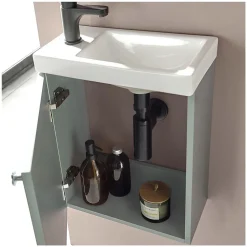 Meuble lave-mains AVA Vert de gris