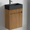Meuble lave-mains chêne chaud LOMAZOO Ibiza - 40cm