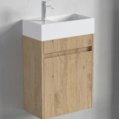Meuble lave-mains chêne clair LOMAZOO Ibiza- 40cm