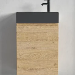 Meuble lave-mains chêne clair LOMAZOO Malibu - 40cm