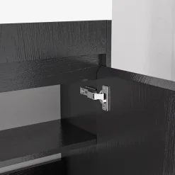 Meuble lave-mains chêne noir LOMAZOO Ibiza - 40cm