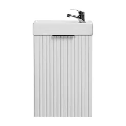 Meuble lave-mains 40cm 1 porte Adriel Blanc