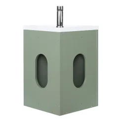 Meuble lave-mains d'angle SKINO