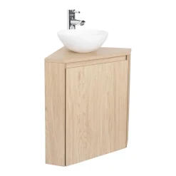 Meuble lave-mains d'angle SORRENTO + vasque