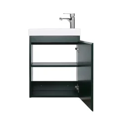 Meuble lave-mains LISA + miroir ovale