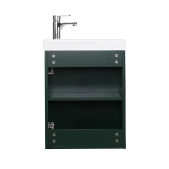 Meuble lave-mains LISA + miroir ovale