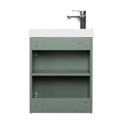 Meuble lave-mains LISA + miroir tablette