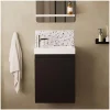 Meuble lave-mains LISA + robinet chromé