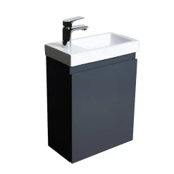 Meuble lave-mains LISA + robinet chromé