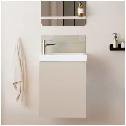Meuble lave-mains LISA suspendu 41 cm