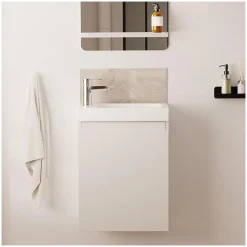 Meuble lave-mains LISA suspendu 41 cm 41cm