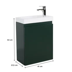 Meuble lave-mains LISA suspendu 41 cm