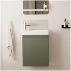 Meuble lave-mains LISA suspendu 41 cm 41cm