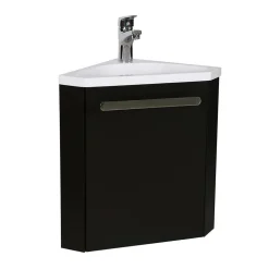 Meuble lave-mains SKINO + robinet chromé
