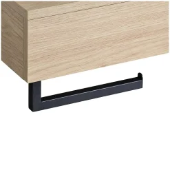Meuble lave-mains SOHO plan épais vasque blanche