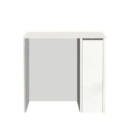 Meuble pour machine à laver blanc avec rangement MARFA