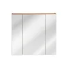 Meuble salle de bain miroir CAPRI OAK