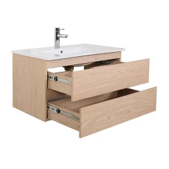 Meuble simple vasque 80cm + vasque SORRENTO