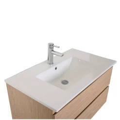 Meuble simple vasque 80cm + vasque SORRENTO