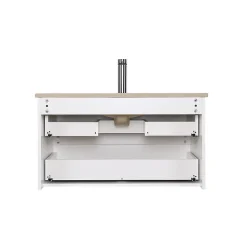 Meuble simple vasque 80cm + vasque SORRENTO