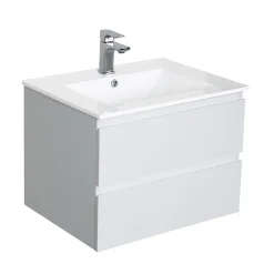 Meuble simple vasque 60cm SORRENTO + vasque