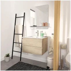 Meuble simple vasque 60cm SORRENTO + vasque