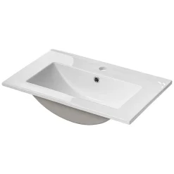 Meuble sous lavabo avec vasque 60 x 57 x 39 cm chêne NEWPORT