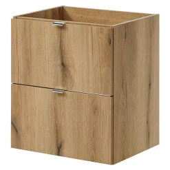 Meuble sous lavabo avec vasque 50 x 57 x 39 cm chêne NEWPORT