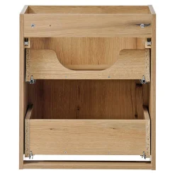 Meuble sous lavabo avec vasque 50 x 57 x 39 cm chêne NEWPORT