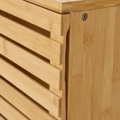 Meuble sous lavabo Iveland bambou 60 x 40 x 30 cm en.casa