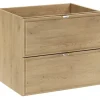 Meuble sous lavabo suspendu TERRA CREMONA chêne cremona 60 cm