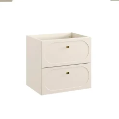 Meuble sous vasque - 60 cm - 2 tiroirs - SAND